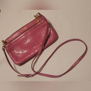 Miu Miu pink crossbody purse